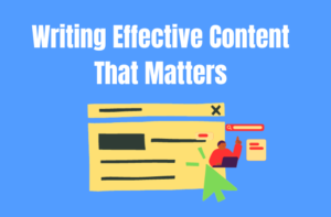 craft Effective Content