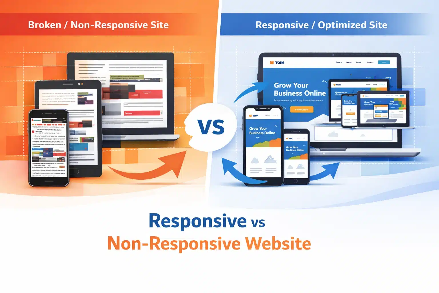 Responsive Web Design: What It Is, Benefits, Best Practices & How to Make Your Website Mobile-Friendly