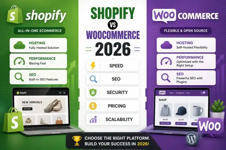 Shopify vs WooCommerce (2026): Complete Comparison for Online Store Success